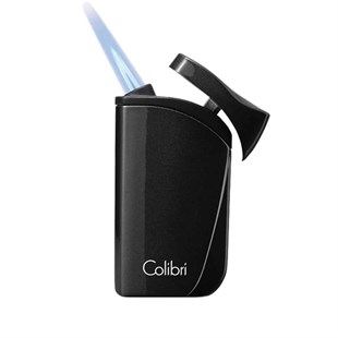 Colibri Falcon Metalik Siyah Puro Çakmağı