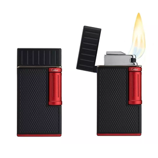 Colibri Julius Siyah-Kırmızı Puro Çakmağı