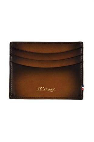 S.T. Dupont Koyu Kahve Kredi Kartlık 3 Kapasite 190202