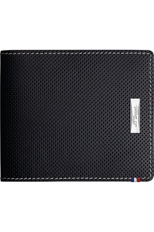 S.T. Dupont Defi 8 Kartlı Siyah Deri Cüzdan 170402