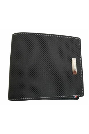 S.T. Dupont Defi 8 Kartlı Siyah Deri Cüzdan 170402