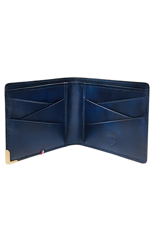 S.T. Dupont Lacivert Deri Cüzdan 190463