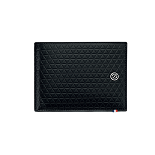 S.T. Dupont Line D Siyah Deri Cüzdan 180090