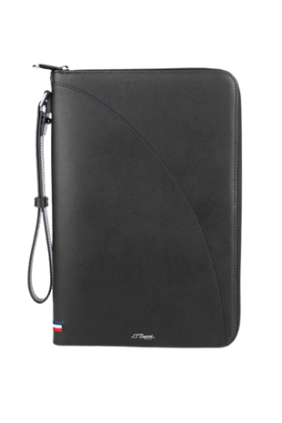 S.T. Dupont Siyah Erkek Deri El Çantası 172007