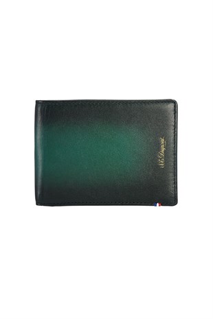 S.T. Dupont Zümrüt Yeşili Deri Cüzdan 190230