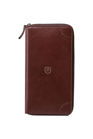 S.T. Dupont Deri Mat Kahverengi Cüzdan 190001