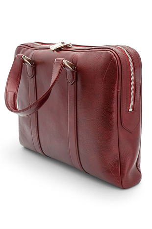 S.T. Dupont Deri Kırmızı Evrak Taşıma Çantası 181284