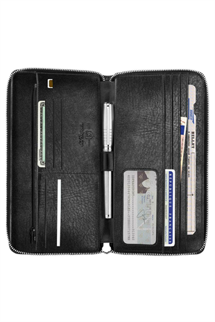 S.T. Dupont Deri Siyah Erkek Cüzdan 180240