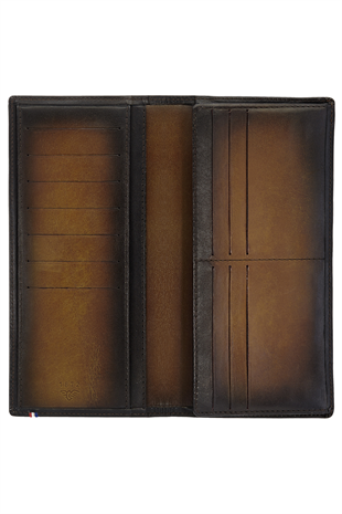 S.T. Dupont Kahverengi Uzun Deri Cüzdan 190201