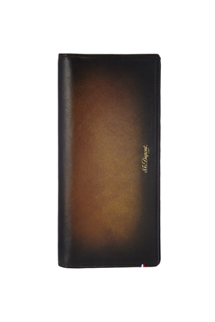 S.T. Dupont Kahverengi Uzun Deri Cüzdan 190201