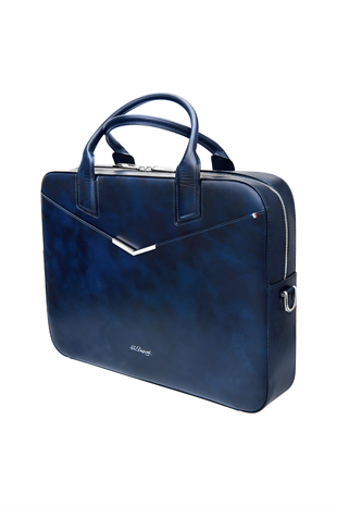 S.T. Dupont Koyu Mavi Evrak Taşıma Çantası 191463