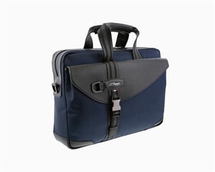 S.T. Dupont Lacivert-Siyah El Çantası 173001