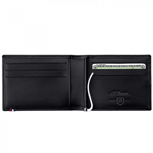 S.T. Dupont Siyah Deri Cüzdan 180001