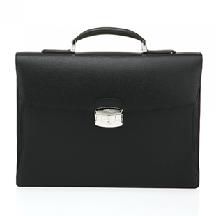 S.T. Dupont Siyah Deri Evrak Çantası 181302