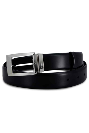 S.T. Dupont Siyah Deri Kemer 7110440