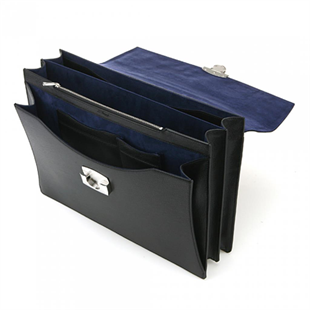 S.T. Dupont Siyah Deri Evrak Çantası 181302