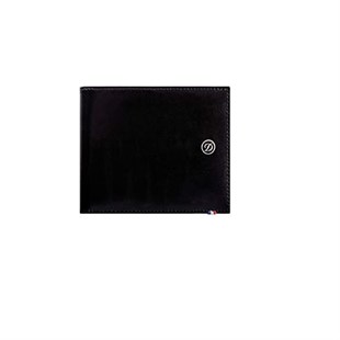 S.T. Dupont Siyah Deri Cüzdan 180002