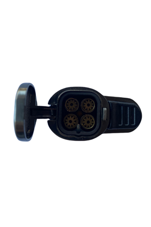 Cohiba 4 Torch Pürmüz Siyah-Gümüş Puro Çakmağı