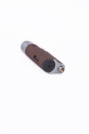 Cohiba 4 Torch Pürmüz Haki-Gümüş Metal Puro Çakmağı