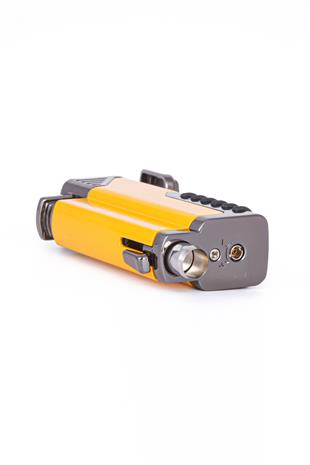 Cohiba 4 Torch Pürmüz Sarı-Gunmetal Metal Puro Çakmağı