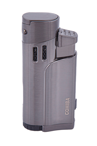 Cohiba 4 Torch Pürmüz Gunmetal Puro Çakmağı