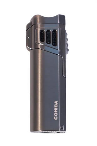 Cohiba 4 Torch Pürmüz Delici Gunmetal Metal Puro Çakmağı