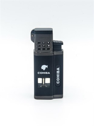 Cohiba 4 Torch Pürmüz Siyah Puro Çakmağı