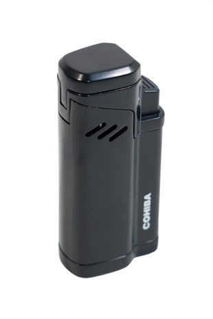 Cohiba 4 Torch Pürmüz Delicili Siyah Metal Puro Çakmağı
