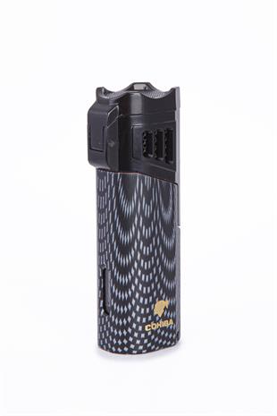 Cohiba 4 Torch Pürmüz Siyah Desenli Puro Çakmağı