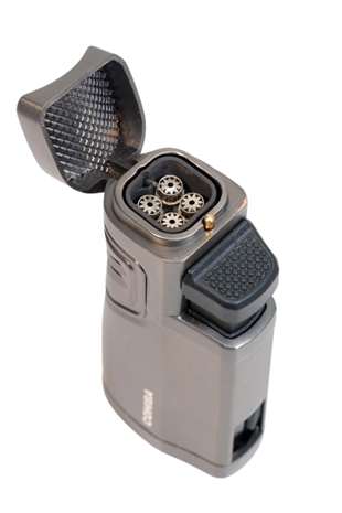 Cohiba 4 Torch Pürmüz Delici Gunmetal Metal Puro Çakmağı