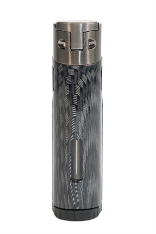 Cohiba 4 Torch Pürmüz Delicili Karbon Desenli Metal Puro Çakmağı