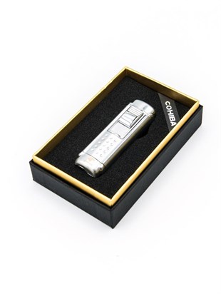 Cohiba 4 Torch Pürmüz Gümüş Puro Çakmağı