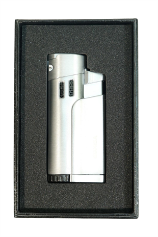 Cohiba 4 Torch Pürmüz Delicili Gümüş Metal Puro Çakmağı