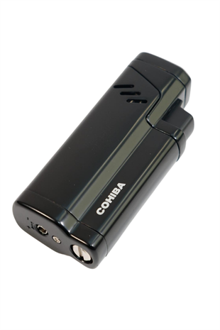 Cohiba 4 Torch Pürmüz Delicili Siyah Metal Puro Çakmağı