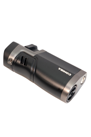 Cohiba 4 Torch Pürmüz Delicili Siyah Metal Puro Çakmağı