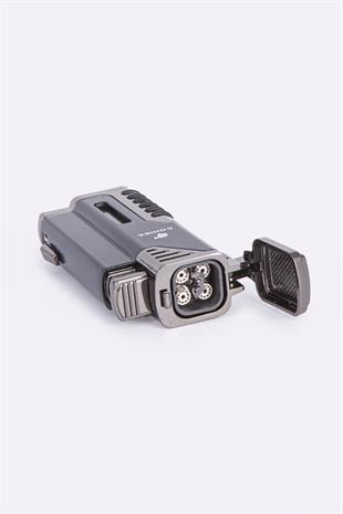 Cohiba 4 Torch Pürmüz Gunmetal Metal Puro Çakmağı