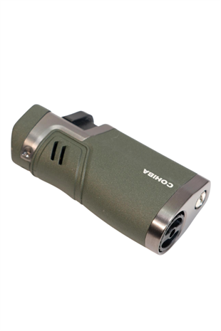 Cohiba 4 Torch Pürmüz Delicili Haki Metal Puro Çakmağı