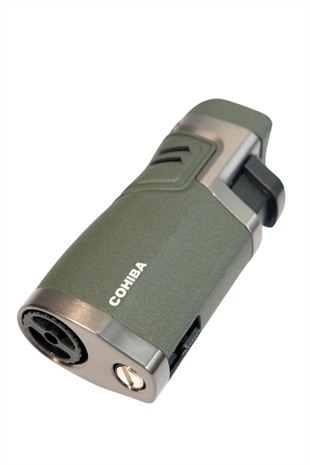 Cohiba 4 Torch Pürmüz Delicili Haki Metal Puro Çakmağı