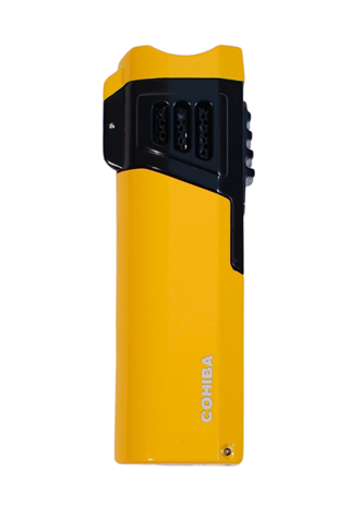 Cohiba 4 Torch Pürmüz Delici Sarı Metal Puro Çakmağı