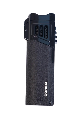 Cohiba 4 Torch Pürmüz Delici Siyah Metal Puro Çakmağı