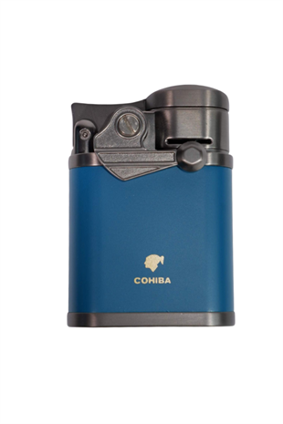 Cohiba 4 Torch Pürmüz Mavi - Gunmetal Puro Çakmağı