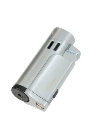 Cohiba 4 Torch Pürmüz Delicili Gümüş Metal Puro Çakmağı