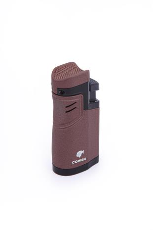 Cohiba 4 Torch Pürmüz Mat Kahverengi Metal Puro Çakmağı