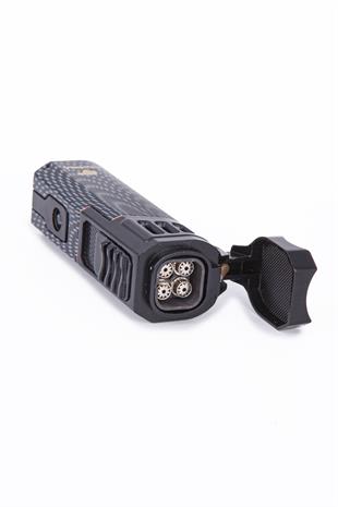Cohiba 4 Torch Pürmüz Siyah Desenli Puro Çakmağı