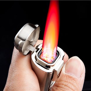 Cohiba 4 Torch Pürmüz Gümüş Puro Çakmağı