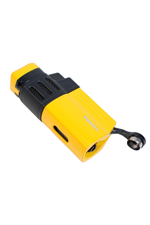 Cohiba 4 Torch Pürmüz Delicili Sarı Siyah Metal Puro Çakmağı