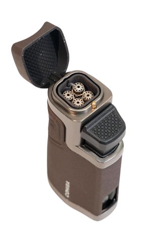 Cohiba 4 Torch Pürmüz Delici Kahverengi Metal Puro Çakmağı