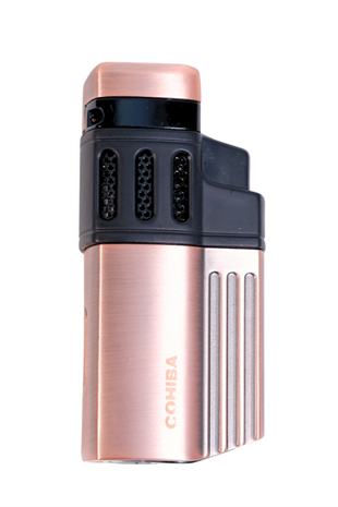 Cohiba 4 Torch Pürmüz Delici Bronz Siyah Metal Puro Çakmağı