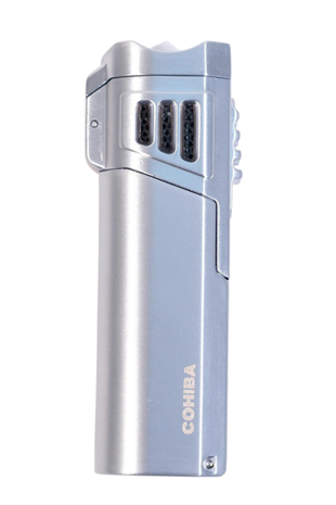 Cohiba 4 Torch Pürmüz Delici Gümüş Metal Puro Çakmağı