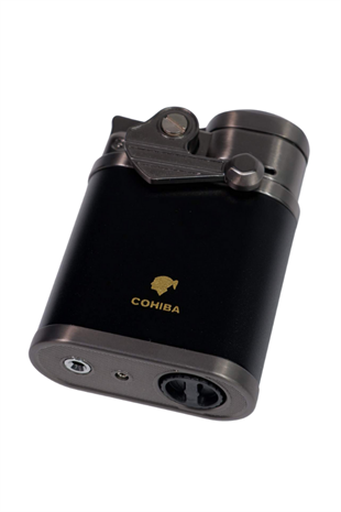 Cohiba 4 Torch Pürmüz Siyah - Gunmetal Puro Çakmağı